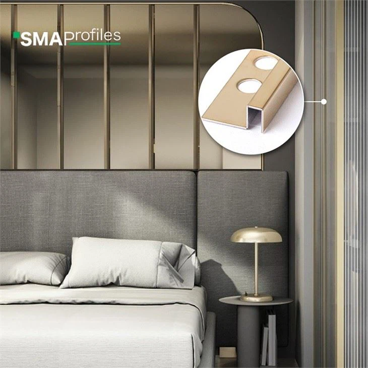 Stainless Steel Tile Trim 8mm