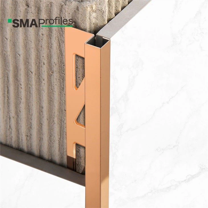 outside corner tile trim for marble edge
